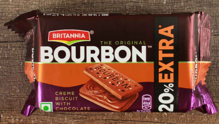 BRITANIA BOURBON 10/-(20P)